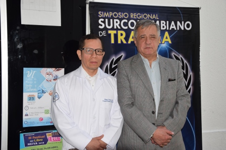 Doctores Wilmer Botache y Fernando Guzmán.